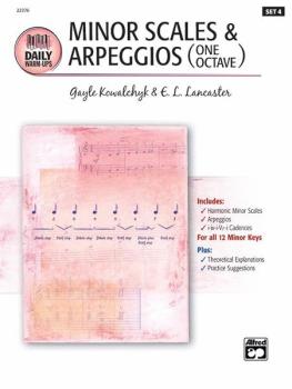 Daily Warm-Ups, Set 4: Minor Scales & Arpeggios One Octave (AL-00-22376)