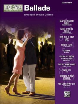10 for 10 Sheet Music: Ballads (AL-00-32192)