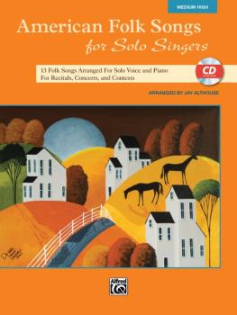 American Folk Songs for Solo Singers: 13 Folk Songs Arranged for Solo  (AL-00-35564)