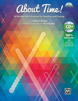 About Time!: 18 Rhythm Stick Routines for Reading and Playing (AL-00-42785)