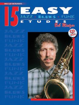 15 Easy Jazz, Blues & Funk Etudes (AL-00-ELM00032CD)