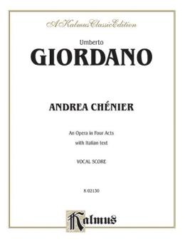 Andrea Chnier - An Opera in Four Acts (AL-00-K02130)