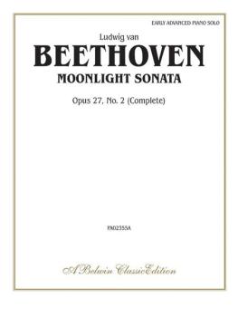 Beethoven: Moonlight Sonata, Opus 27, No. 2 (Complete) (AL-00-PA02355A)