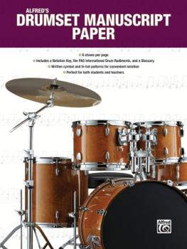 Alfred's Drumset Manuscript Paper (AL-00-44964)