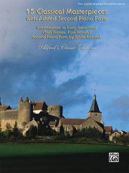 15 Classical Masterpieces with Added Second Piano Parts: Intermediate  (AL-00-31881)