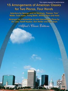 15 Arrangements of American Classics for Two Pianos, Four Hands: Selec (AL-00-32432)