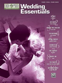 10 for 10 Sheet Music: Wedding Essentials (AL-00-37268)