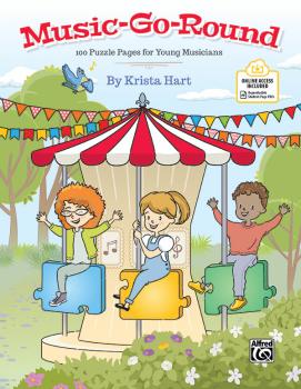 Music-Go-Round: 100 Puzzle Pages for Young Musicians (AL-00-48713)