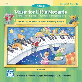 Music for Little Mozarts: CD 2-Disk Sets for Lesson and Discovery Book (AL-00-14582)