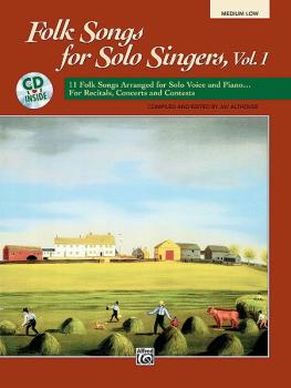 Folk Songs for Solo Singers, Vol. 1: 11 Folk Songs Arranged for Solo V (AL-00-16634)