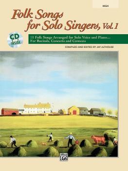 Folk Songs for Solo Singers, Vol. 1: 11 Folk Songs Arranged for Solo V (AL-00-21838)