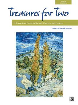 Treasures for Two: 10 Exceptional Duets for Recitals, Concerts, and Co (AL-00-23888)