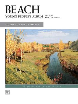 Beach: Young People's Album, Opus 36 (AL-00-3573)