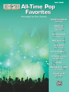 10 for 10 Sheet Music: All-Time Pop Favorites (AL-00-36313)
