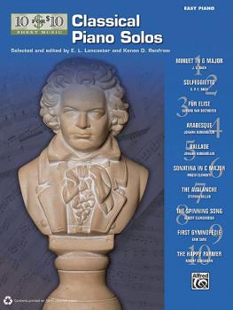 10 for 10 Sheet Music: Classical Piano Solos (AL-00-36318)