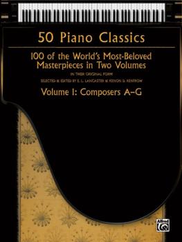 50 Piano Classics, Volume 1: Composers A-G: 100 of the World's Most-Be (AL-00-37316)