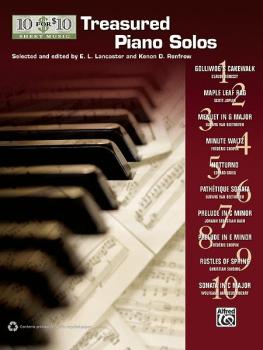 10 for 10 Sheet Music: Treasured Piano Solos (AL-00-37466)