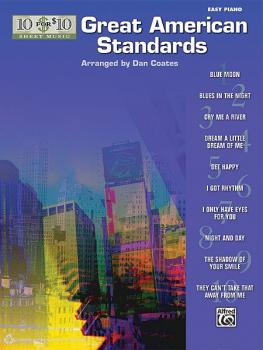 10 for 10 Sheet Music: Great American Standards (AL-00-38585)