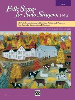 Folk Songs for Solo Singers, Vol. 2: 14 Folk Songs Arranged for Solo V (AL-00-41549)