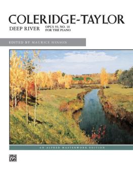 Coleridge-Taylor: Deep River (AL-00-4891)