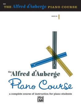 Alfred d'Auberge Piano Course: Lesson Book 6: A Complete Course of Ins (AL-00-509)