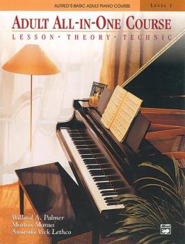 Alfred's Basic Adult All-in-One Course, Book 1: Lesson * Theory * Tech (AL-00-5753)
