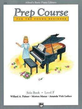 Alfred's Basic Piano Prep Course: Solo Book F (For the Young Beginner) (AL-00-6296)