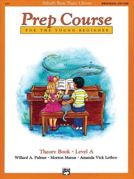 Alfred's Basic Piano Prep Course: Universal Edition Theory Book A (For (AL-00-6495)
