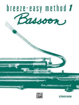 Breeze-Easy Method for Bassoon, Book I (AL-00-BE0002)