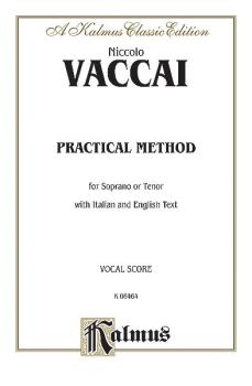 Practical Vocal Method for Soprano or Tenor (High Voice): Vocal Score  (AL-00-K06464)
