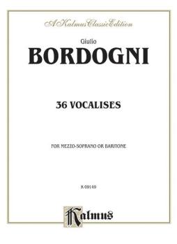 Thirty-six Vocalises in Modern Style (Spicker) (AL-00-K09149)