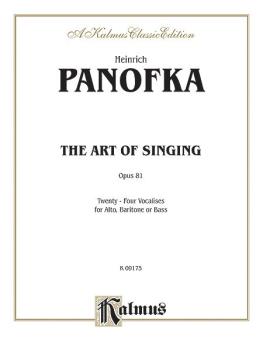 The Art of Singing; 24 Vocalises, Opus 81 (AL-00-K09175)