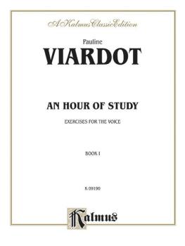 An Hour of Study, Book I: Exercises for the Voice (AL-00-K09190)