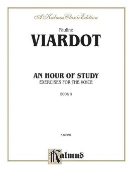 An Hour of Study, Book II: Exercises for the Voice (AL-00-K09191)