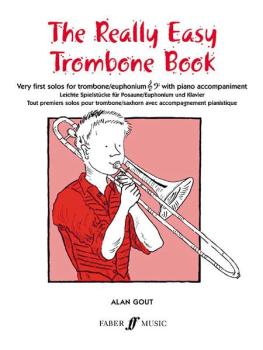 The Really Easy Trombone Book: Very First Solos for Trombone with Pian (AL-12-0571509991)