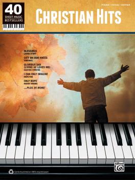 40 Sheet Music Bestsellers: Christian Hits (AL-00-37633)