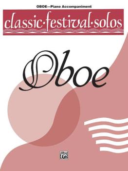 Classic Festival Solos (Oboe), Volume 1 Piano Acc. (AL-00-EL03723)