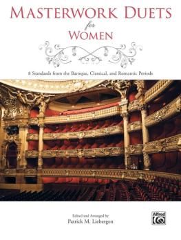 Masterwork Duets for Women: 8 Standards from the Baroque, Classical, a (AL-00-43493)