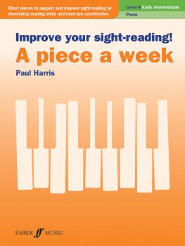 Improve Your Sight-Reading! A Piece a Week: Piano, Level 4 (AL-12-0571541445)