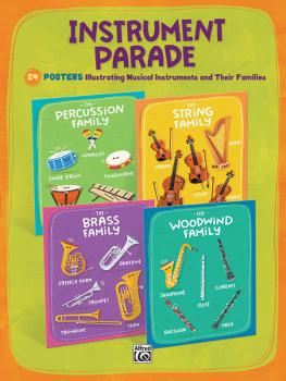 Instrument Parade: 24 Posters Illustrating Musical Instruments and The (AL-00-48268)