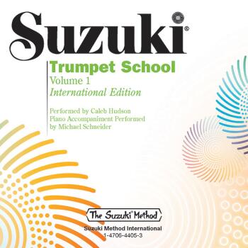 Suzuki Trumpet School, Volume 1: International Edition (AL-00-47780)